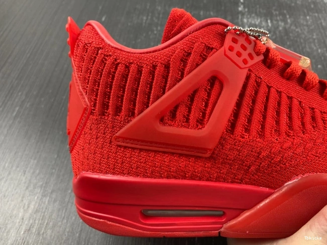 Rep TBK 4 Red AQ3559-600 Flyknit Retro Jordan 0714